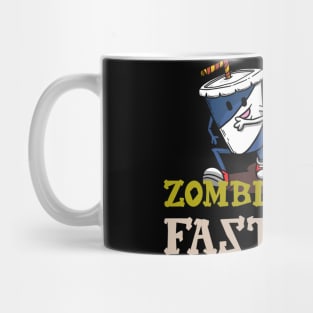 Zombies Hate Fast Food Mug